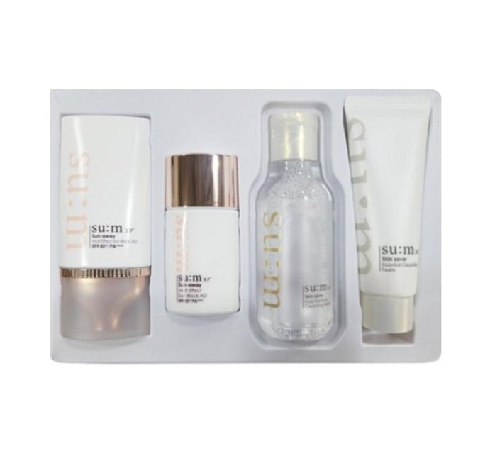 Su:m37 Sun-away Multi Effect Sun Block AD July 2024 Set (4 Items) from Korea