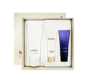 Su:m37 Time Energy Bright Clay Pack Cleanser July. 2024 Set (3 Items) from Korea