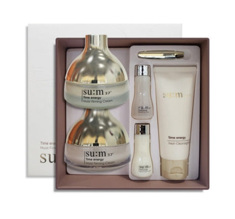 Su:m37 Time Energy Moist Firming Cream Jan. 2025 Set (5 Items)  from Korea