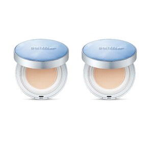 2 x Su:m37 Water-full Mesh Cushion Glow (2 Items, Main+Refill) SPF50+ PA+++ from Korea