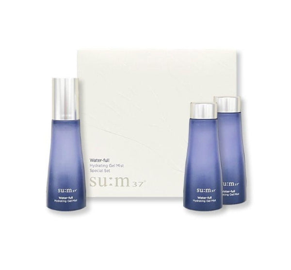 Su:m37 Water-full Hydrating Gel Mist Nov. 2024 Set (3 Items) from Korea