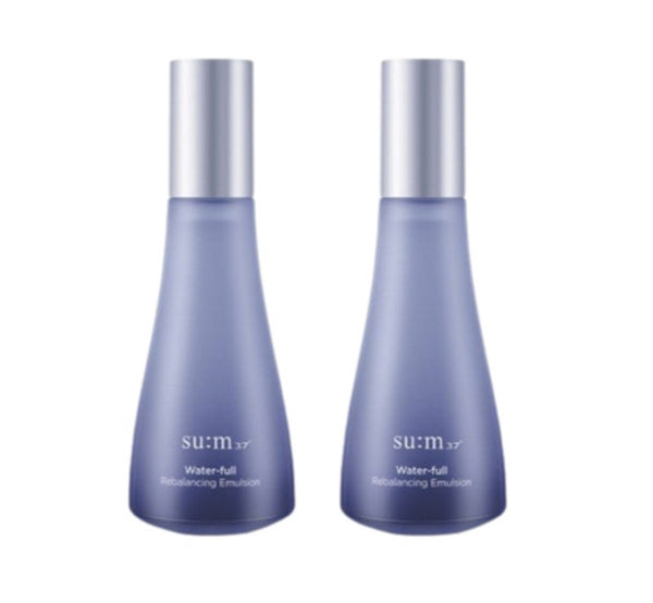 2 x Su:m37 Water-full Rebalancing Emulsion 120ml from Korea