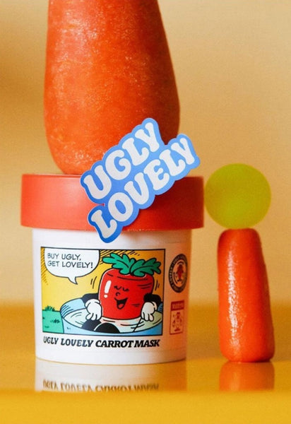 THE FACE SHOP UGLY LOVELY CARROT Mask 100ml from Korea