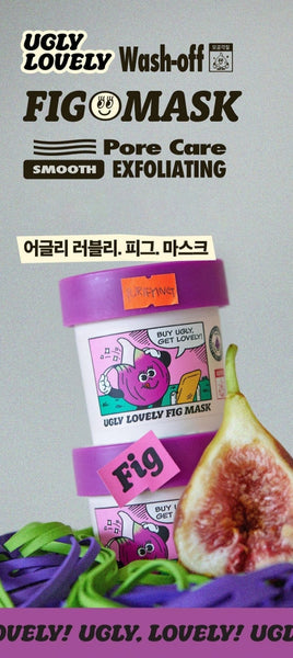 THE FACE SHOP UGLY LOVELY FIG Mask 100ml from Korea