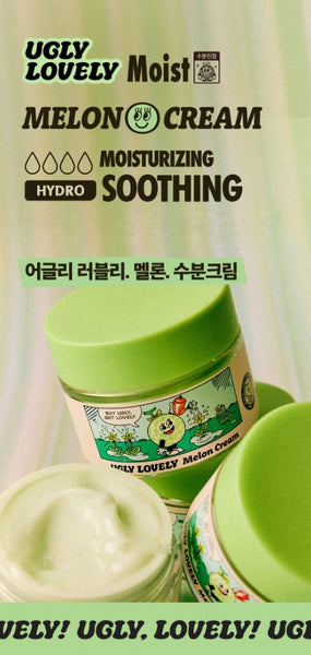 THE FACE SHOP UGLY LOVELY Melon Moisture Cream 50ml from Korea