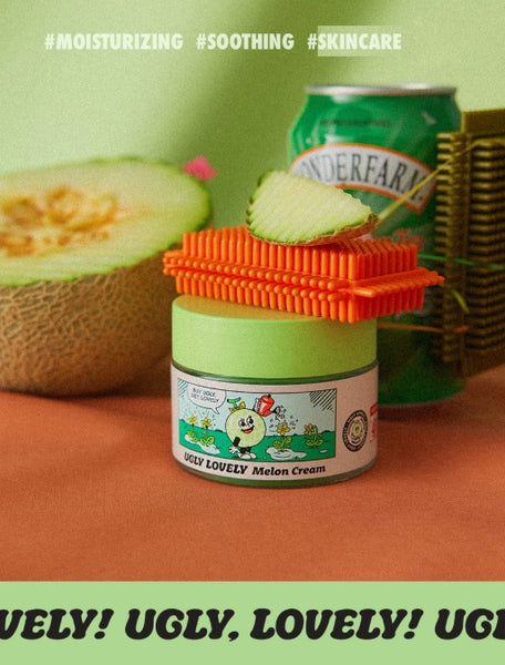 THE FACE SHOP UGLY LOVELY Melon Moisture Cream 50ml from Korea