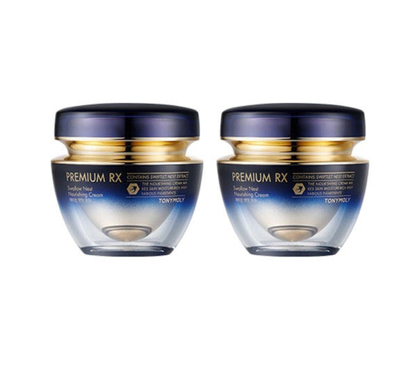 2 x TONYMOLY Premium Rx Swallow Nest Nourishing Cream 45ml from Korea