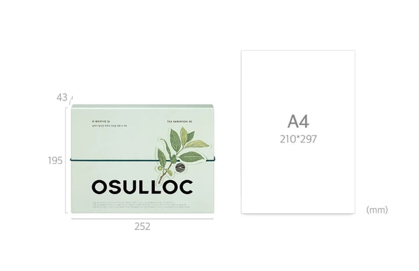 OSULLOC Tea Variation 30 Gift Set, 30ea ( 6 Flavors X 5 Ea), from Korea_KT