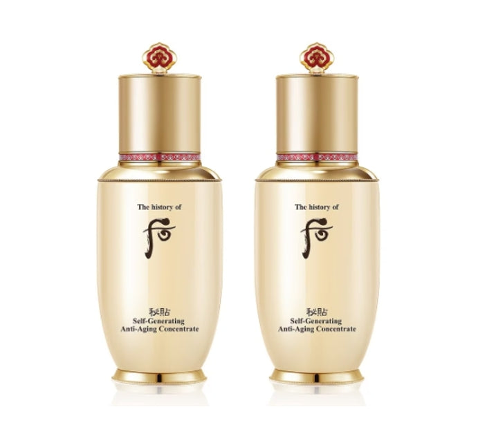 2 x The History of Whoo Bichup Self-Generating Anti-Aging Concentrate(Essence) 50ml from Korea