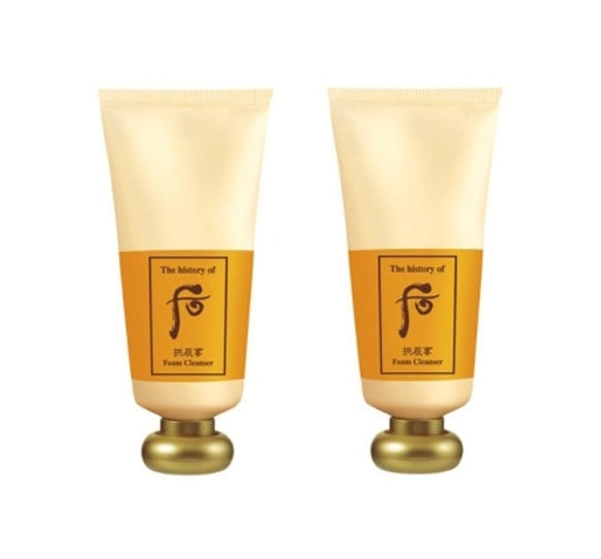 2 x The History of Whoo Gongjinhyang Foam Cleanser 180ml from Korea