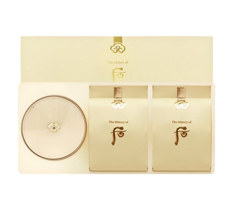 The History of Whoo Gongjinhyang:Mi Luxury Golden Cushion #21 Feb. 2025 Set (3 Items) from Korea