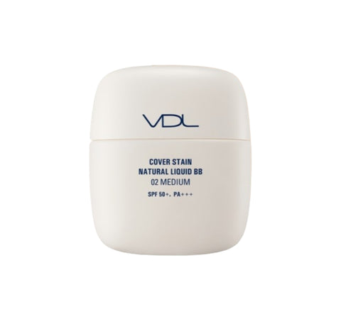 VDL Cover Stain Natural Liquid BB 50ml, SPF50+ PA+++, 2 Colours from Korea