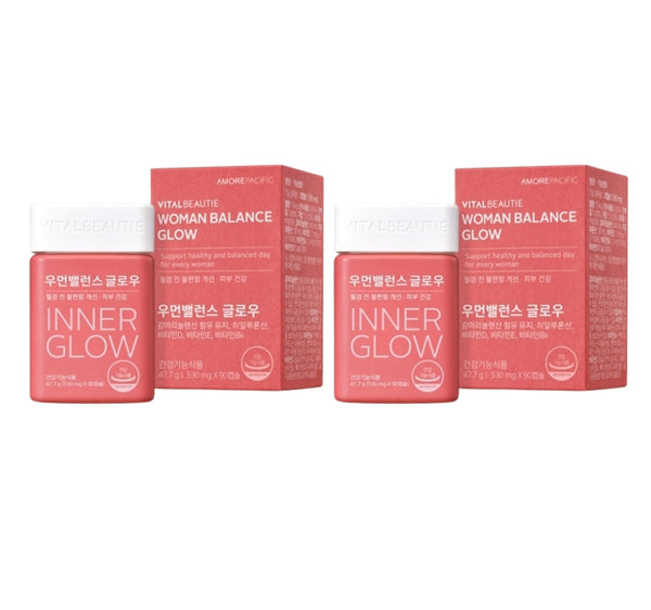 2 x VITALBEAUTIE Woman Balance Glow (30-day supply, 90 Capsules) from Korea