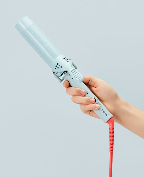 VODANA Glam Wave Curling Iron 40mm Tangerine Mint from Korea_H