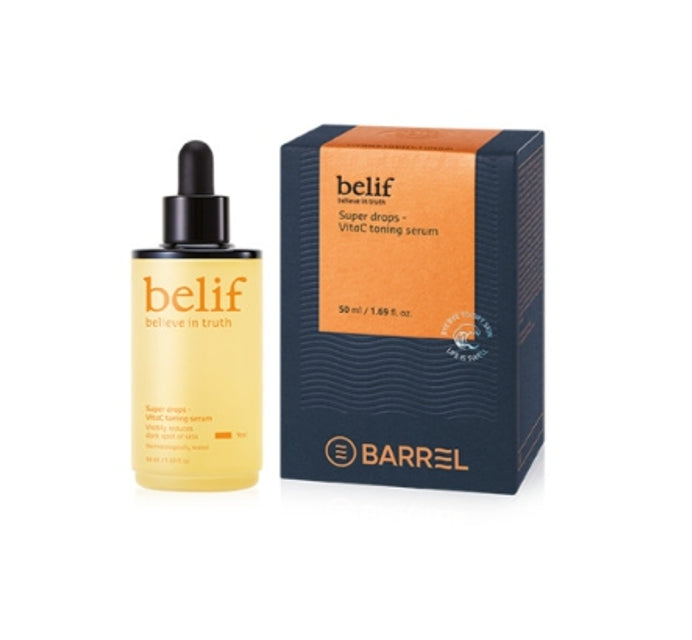 belif Super Drops VITAC Toning Serum Jumbo Barrel Edition 50ml from Korea