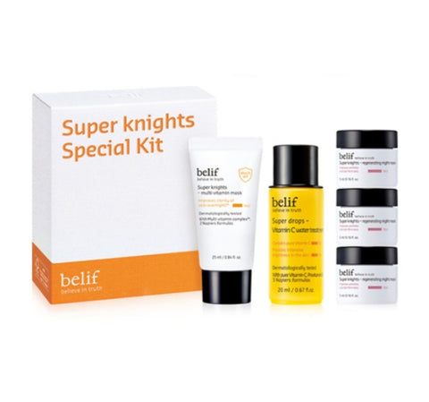 belif Super Knights Multi Vitamin Speical Kit (5 Items) from Korea