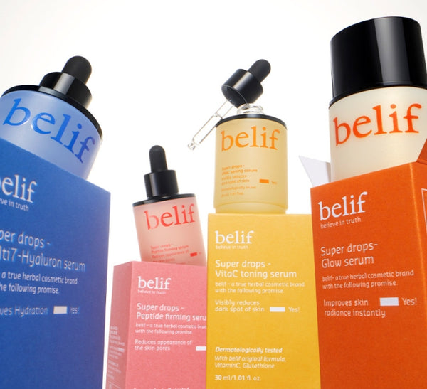 belif Super drops Multi7-Hyaluron Serum 30ml from Korea