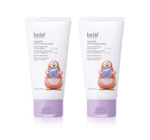 2 x belif Happy Bo Soft Soothing Cream 150ml from Korea