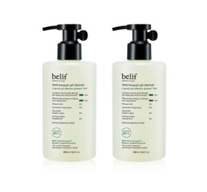 2 x belif Herb Bouquet Gel Cleanser 250ml from Korea