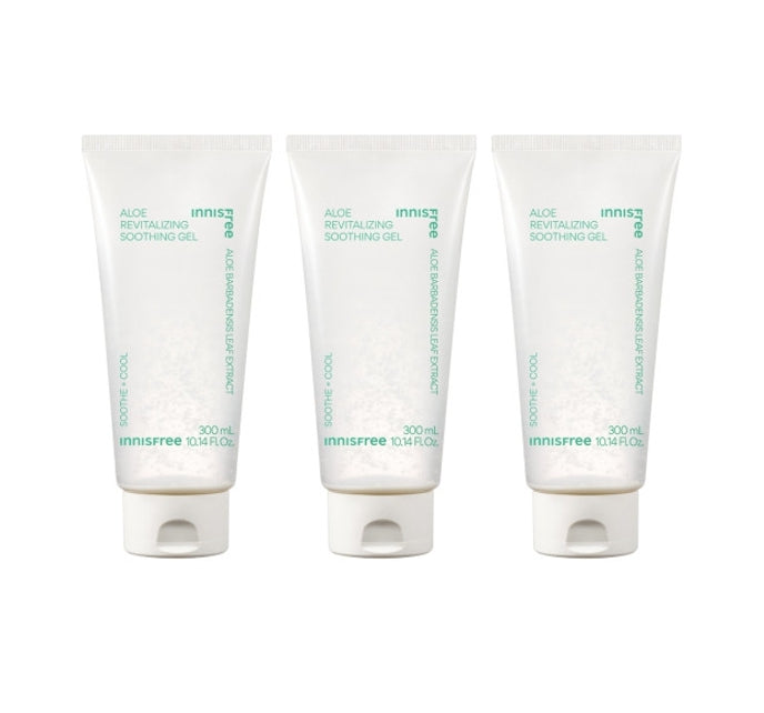 3 x innisfree Aloe Revital Soothing Gel 300ml from Korea