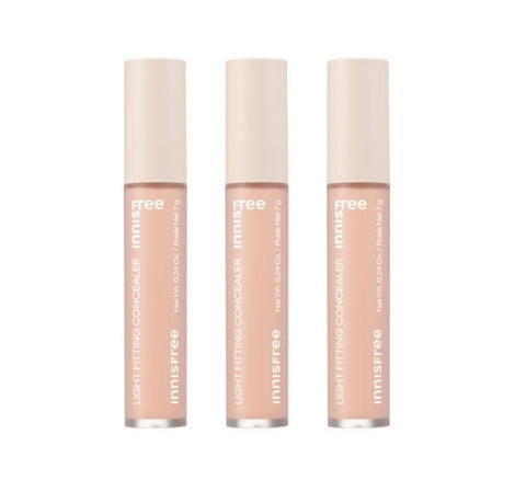 3 x innisfree Light Fitting Concealer Dark Circle Cover 7g, 2 Colors from Korea