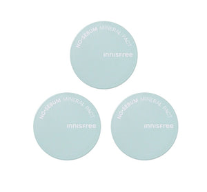 3 x innisfree No-Sebum Mineral Powder 5g from Korea