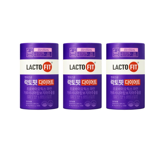 3 X ChongKunDang LACTO-FIT Diet, 60 Packets from Korea_KT