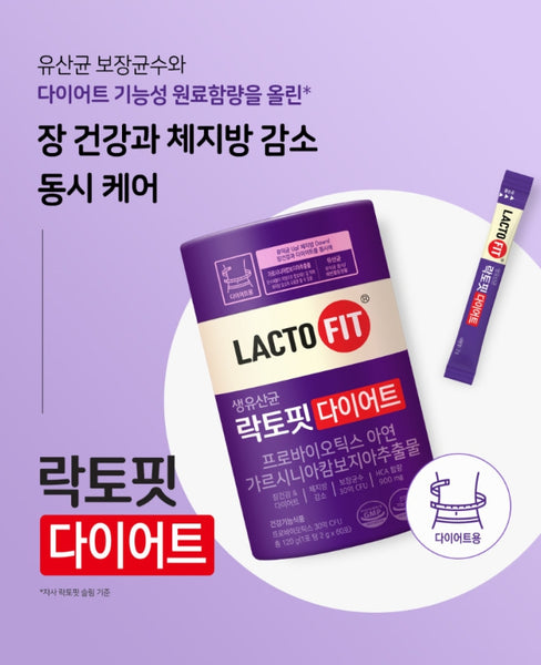 3 X ChongKunDang LACTO-FIT Diet, 60 Packets from Korea_KT