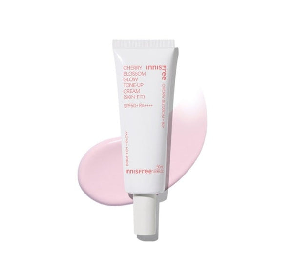 innisfree Jeju Cherry Blossom Glow Tone-up Cream Skin-Fit 50ml from Korea