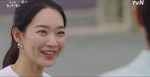 roaju Glossy Hoop Earring_Celebrity Accessory #Shin mina in K-Drama 'Hometown Cha-Cha-Cha' from Korea_H1