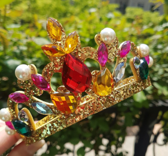 Janiffer Style [For Kids]  Carnival Crown Headband #Birthday Accessory #Party Accessory #Princess Crown #Kids gift from Korea_H1