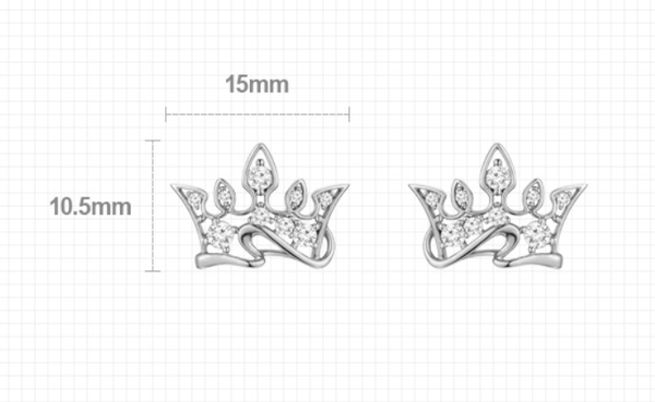 J.ESTINA Bellissima Tiara Earring(Gold) #Celebrity Accessory #IU from Korea _H1