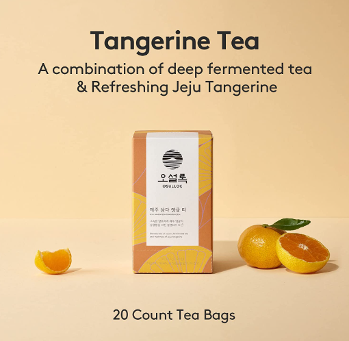 OSULLOC Jeju Samdayeon Tangerine Tea, 1 Box 20ea from Korea_KT